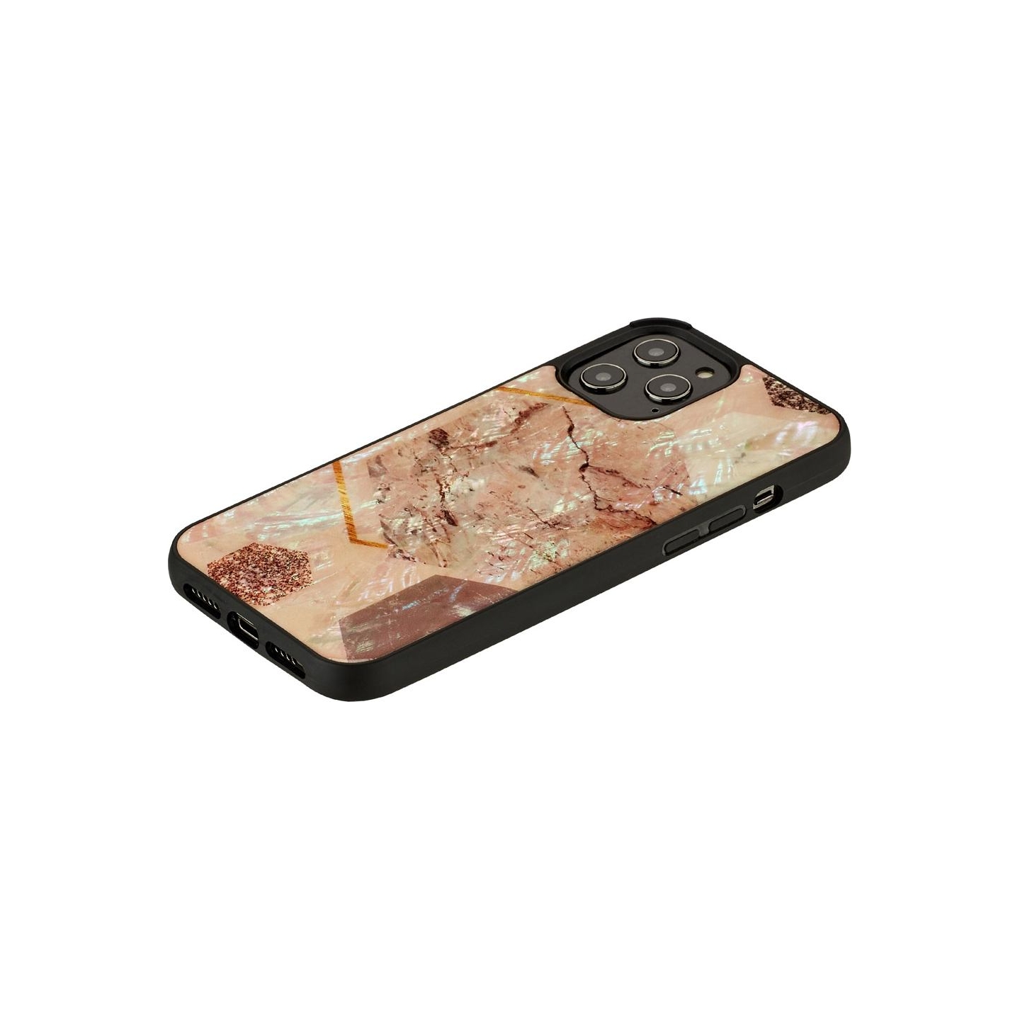 Ikins case for Apple iPhone 12 Pro Max pink marble