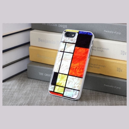 Ikins case for Apple iPhone 8/7 mondrian white