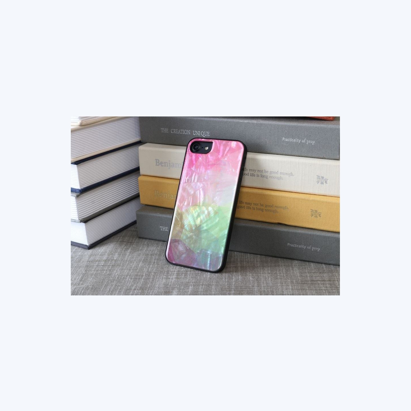 Ikins case for Apple iPhone 8/7 water flower black