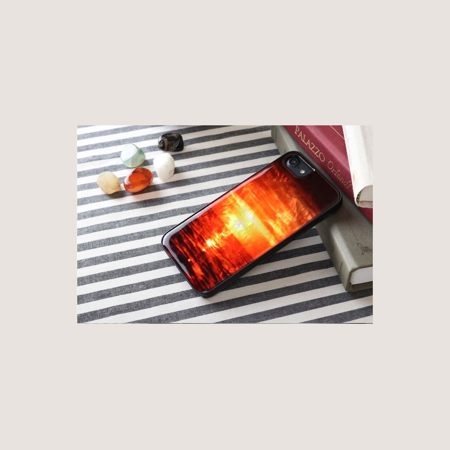 Ikins case for Apple iPhone 8/7 sunset black