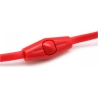 Sbox Stereo Earphones With Microphone EP-038 Red