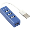 Sbox H-204 USB 4 Ports USB HUB Blueberry Blue