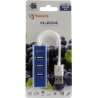 Sbox H-204 USB 4 Ports USB HUB Blueberry Blue