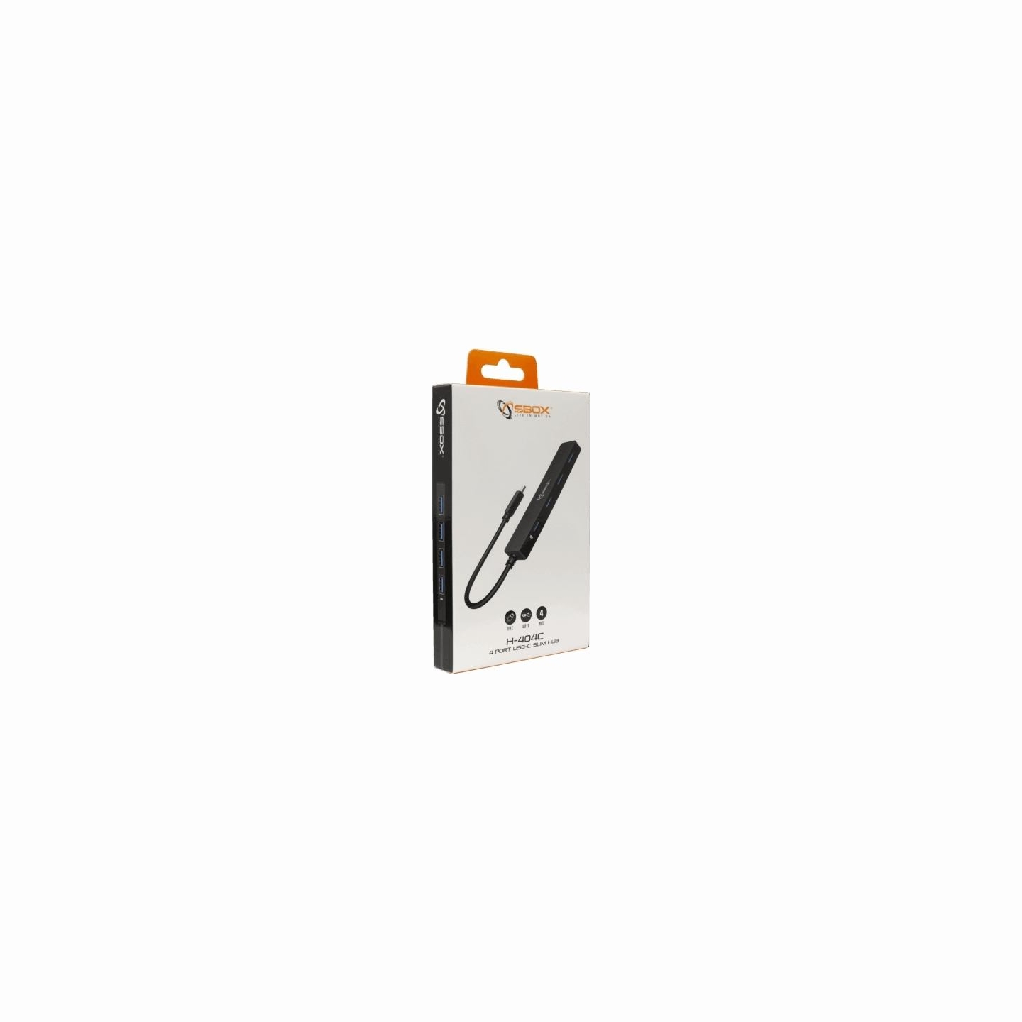 Sbox H-404C TYPE-C USB-3.0 4