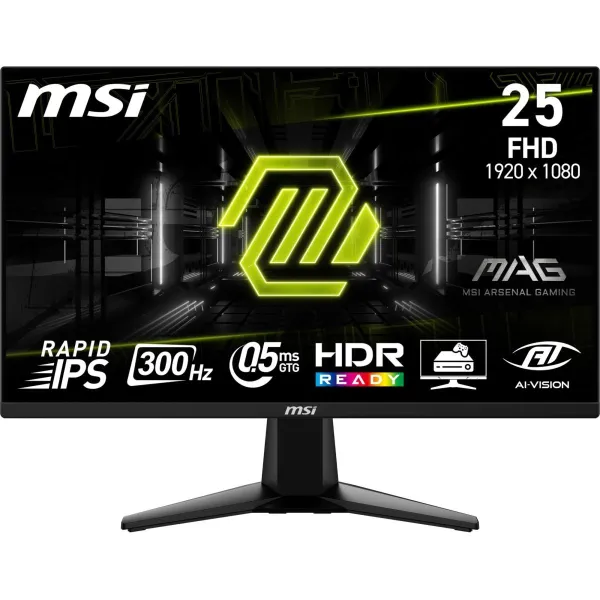MSI LCD Monitor|MSI|24.5 "|1920x1080 pixels|Full HD|Native aspect ratio 16:9|LCD|Flat|MAG255XF