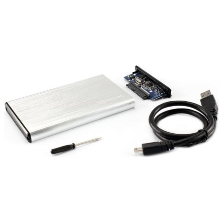 Sbox HDC-2562S 2.5 External HDD Case Silver