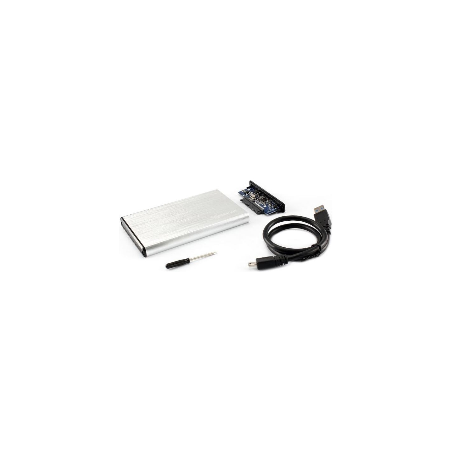 Sbox HDC-2562S 2.5 External HDD Case Silver