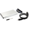 Sbox HDC-2562S 2.5 External HDD Case Silver