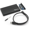 Sbox HDC-2562B 2.5 External HDD Case Blackberry Black