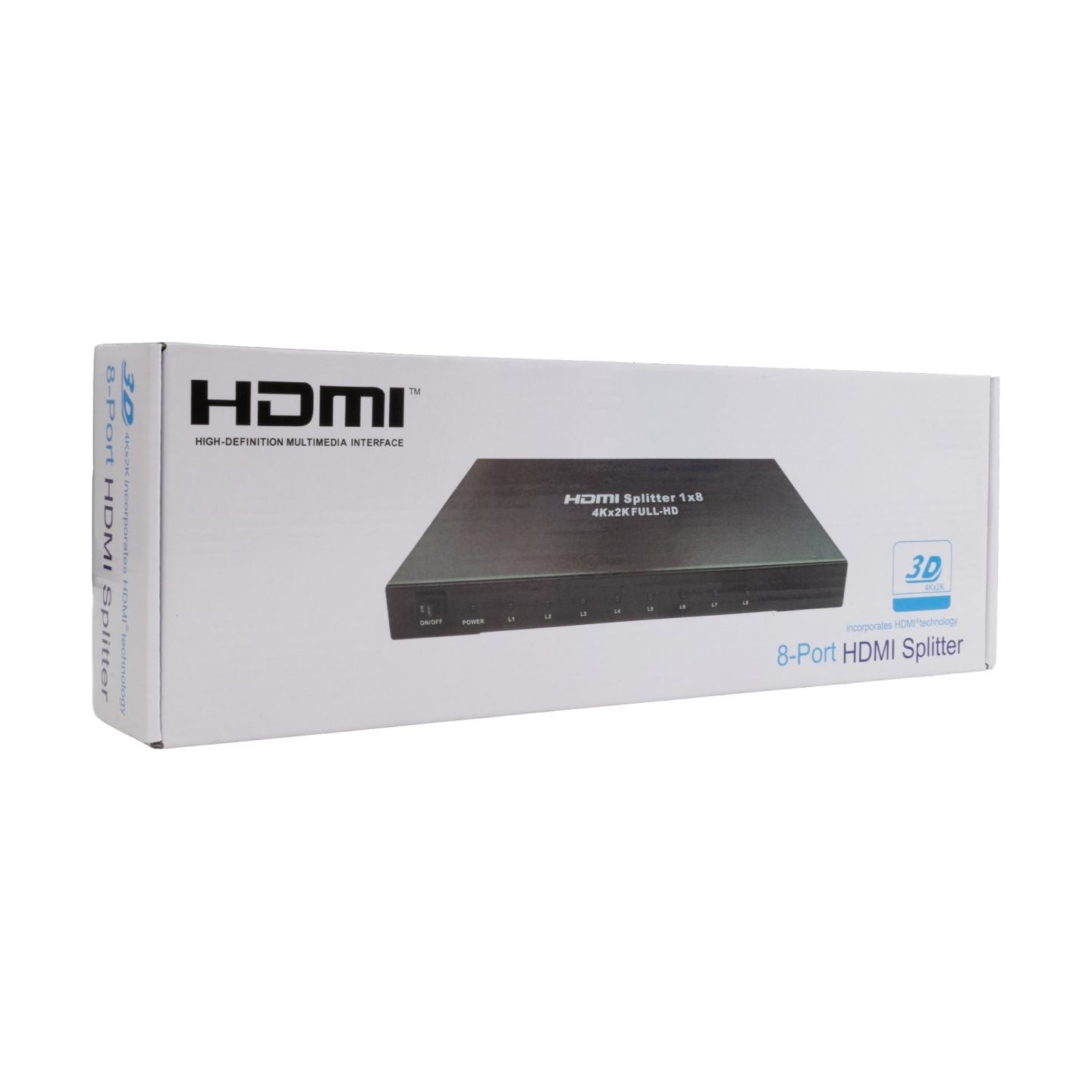 Sbox HDMI-8-V2 HDMI Splitter 1x8 4K@30 Hz