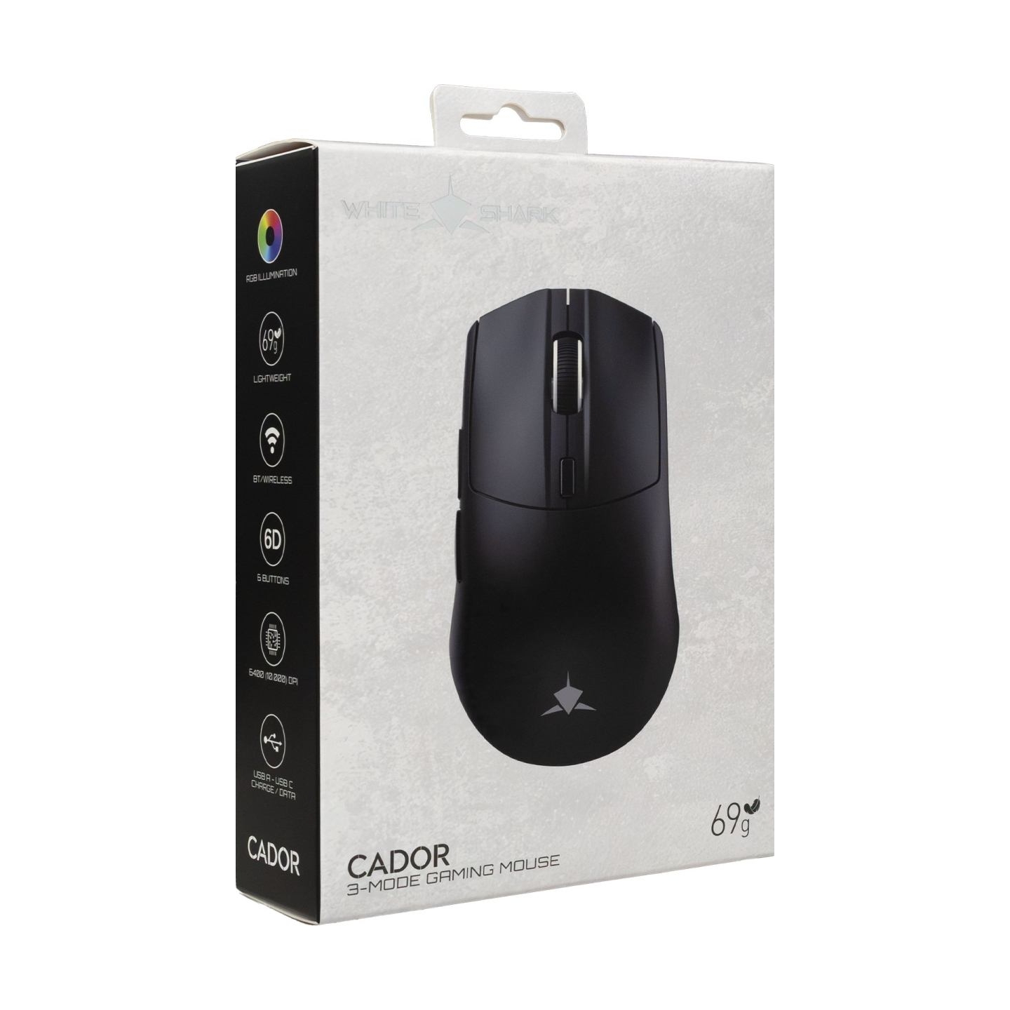 White Shark CADOR-B WGM-5020  Black