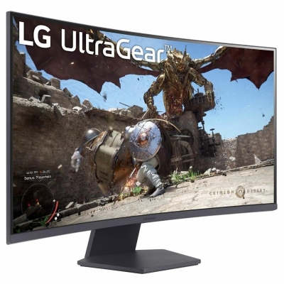 LG LCD Monitor|LG|32GS60QC-B|32"|Gaming/Curved|Panel VA|2560x1440|16:9|180 Hz|Matte|1 ms|Tilt|32GS60QC-B