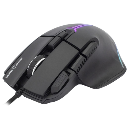 White Shark GM-9006 MARROK Black RGB / 12.000 dpi