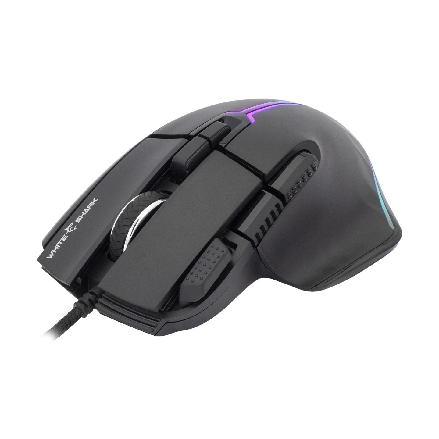 White Shark GM-9006 MARROK Black RGB / 12.000 dpi