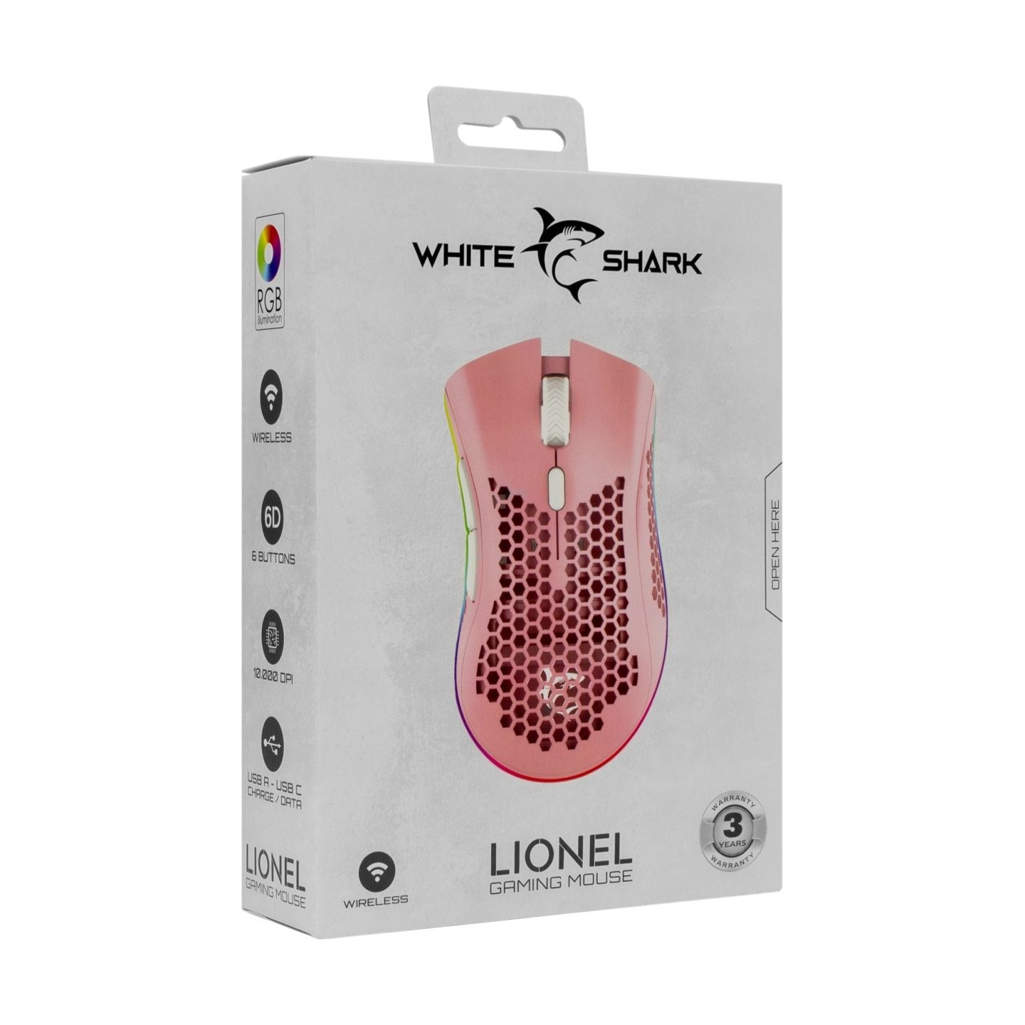 White Shark WGM-5012 Lionel Pink