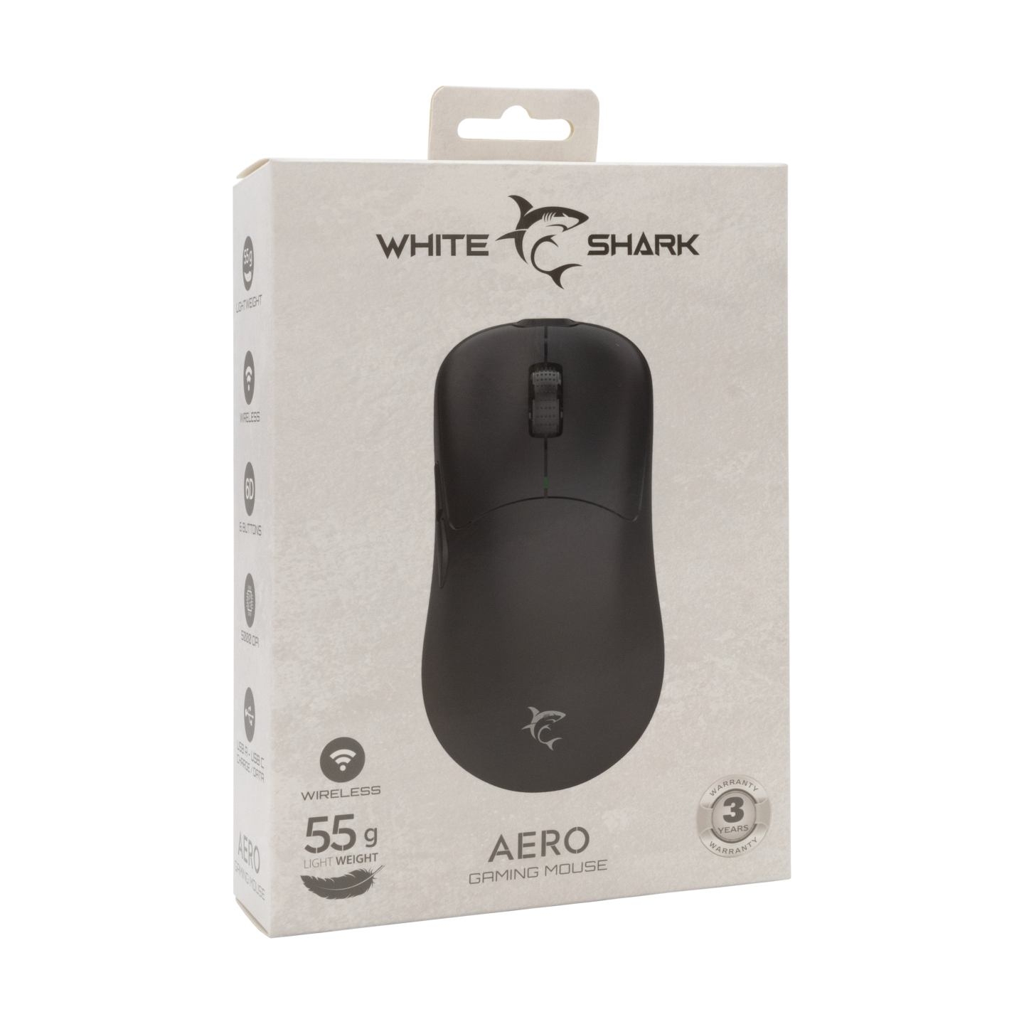 White Shark WGM-5015 Aero Black