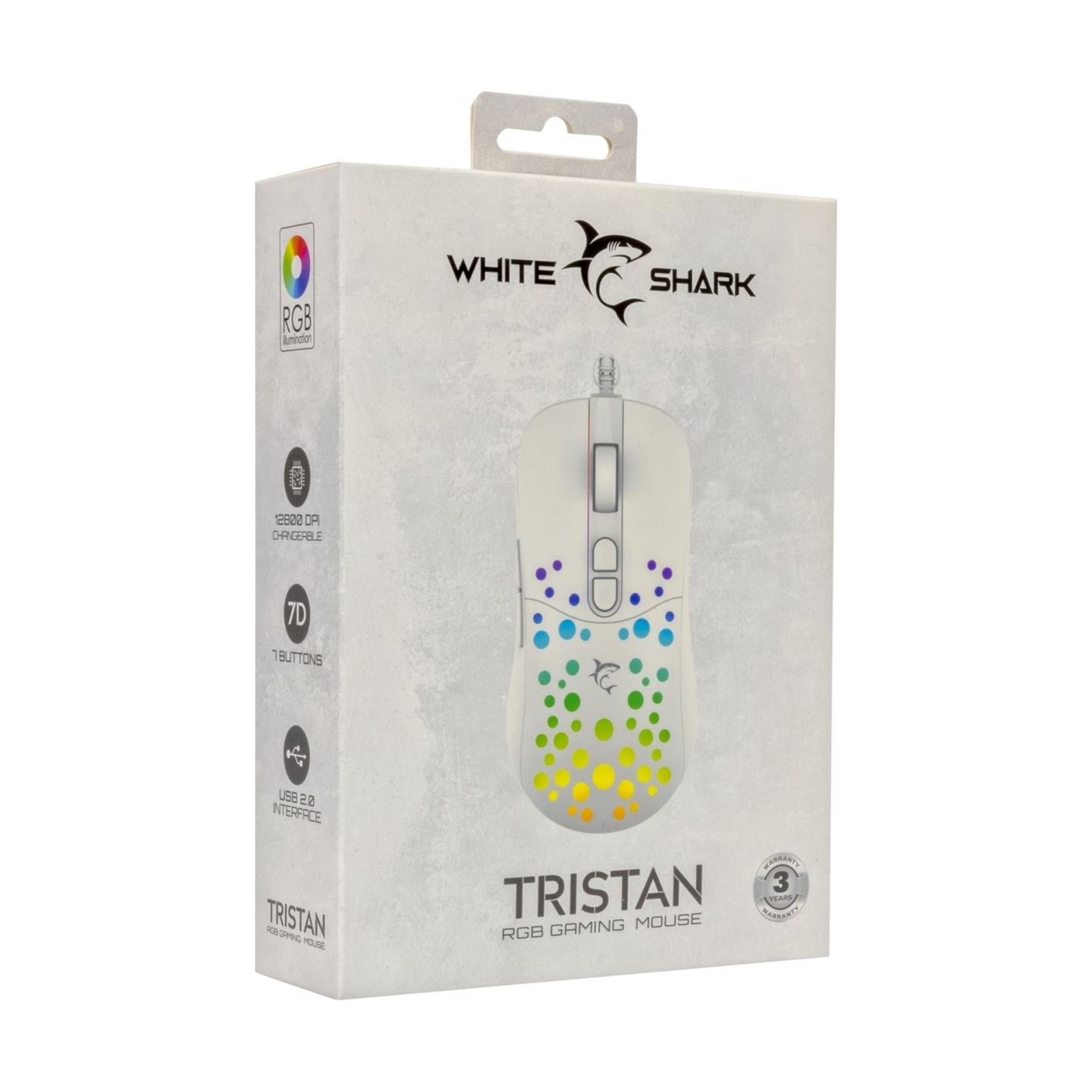 White Shark GM-9004 Tristan-2 White RGB