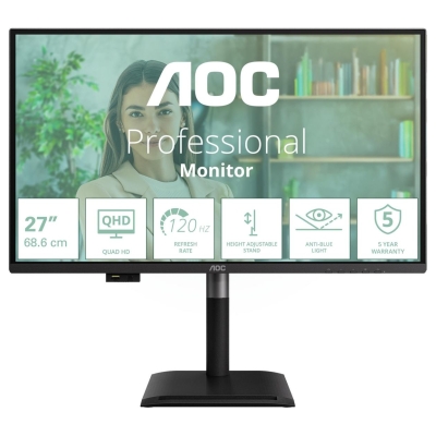 AOC Q27P4U 27inch QHD IPS 120Hz 16:9