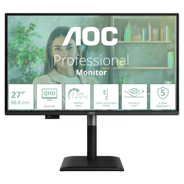 AOC Q27P4U 27inch QHD IPS 120Hz 16:9