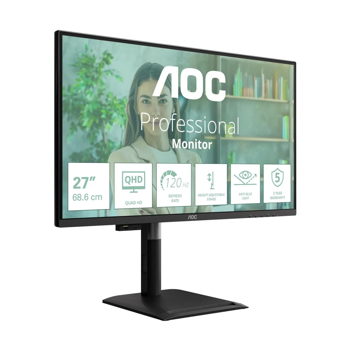 AOC Q27P4U 27inch QHD IPS 120Hz 16:9