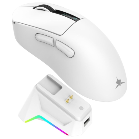 White Shark GAWAIN-W 500mAh/12000DPI/56g, White