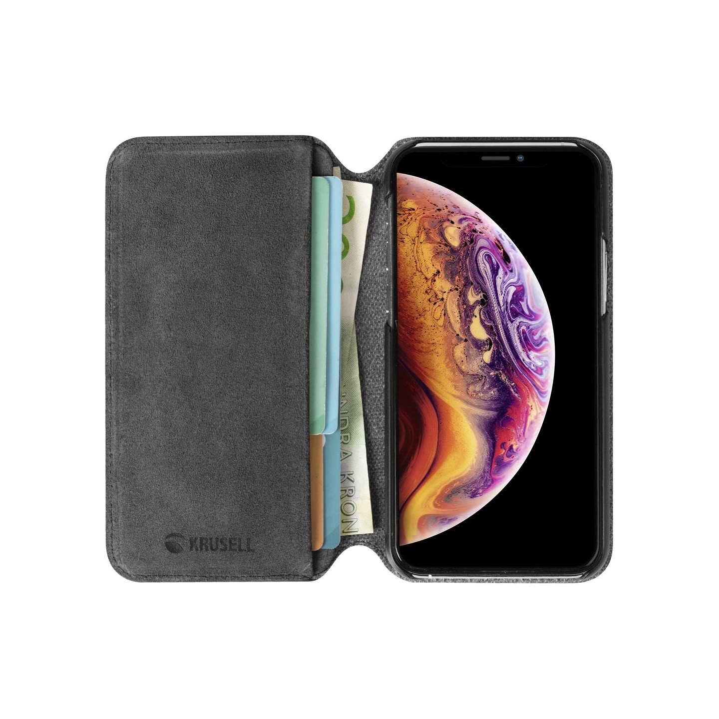 Krusell Broby PhoneWallet Apple iPhone 11 Pro Max stone