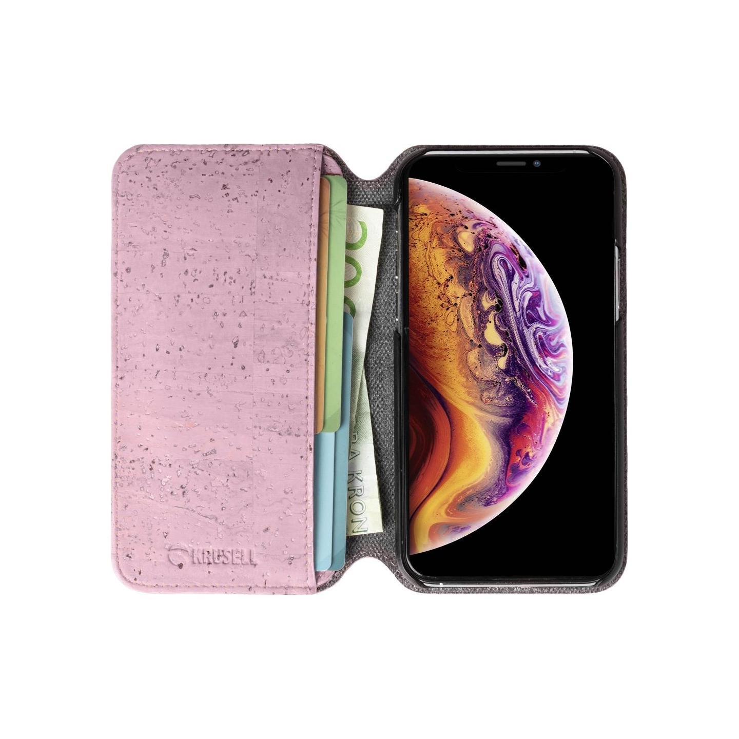 Krusell Birka PhoneWallet Apple iPhone 11 Pro Max pink