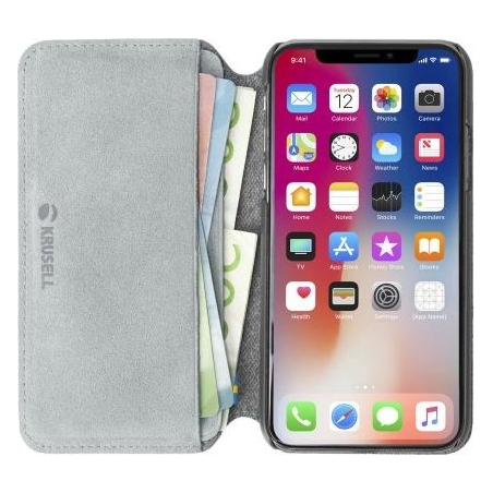 Krusell Broby 4 Card SlimWallet Apple iPhone XS light grey