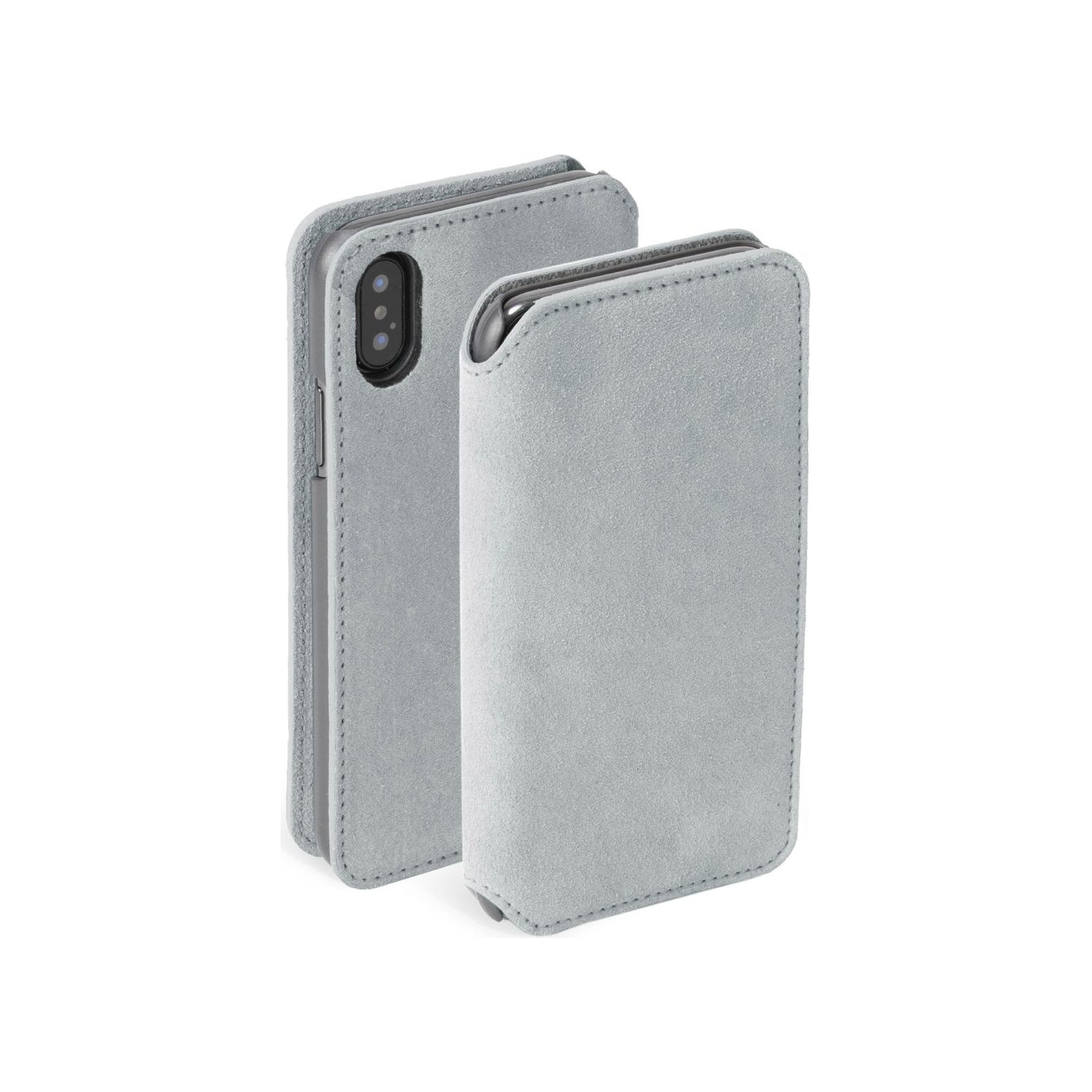 Krusell Broby 4 Card SlimWallet Apple iPhone XS Max light grey