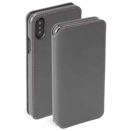 Krusell Pixbo 4 Card SlimWallet Apple iPhone XS Max grey