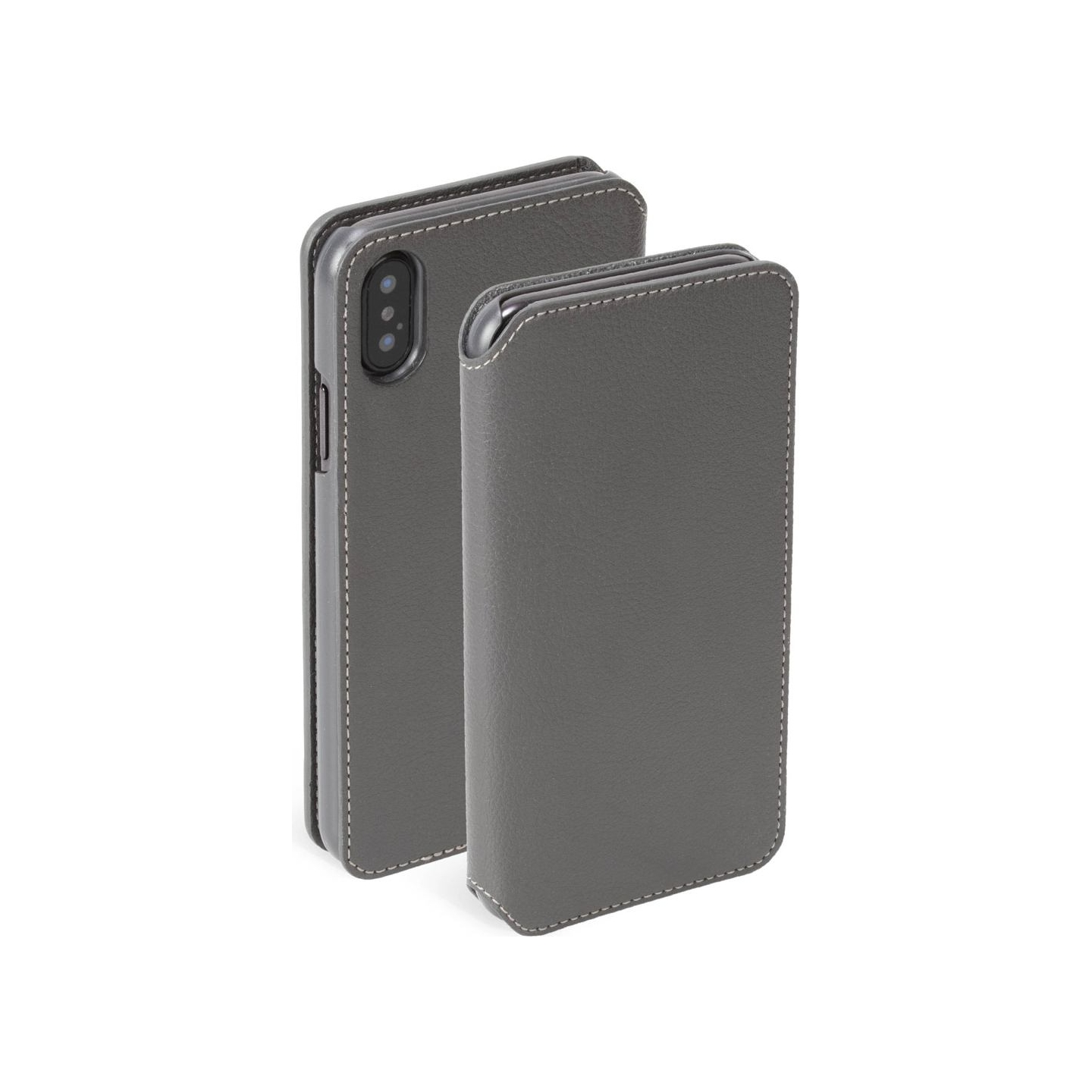 Krusell Pixbo 4 Card SlimWallet Apple iPhone XS Max grey