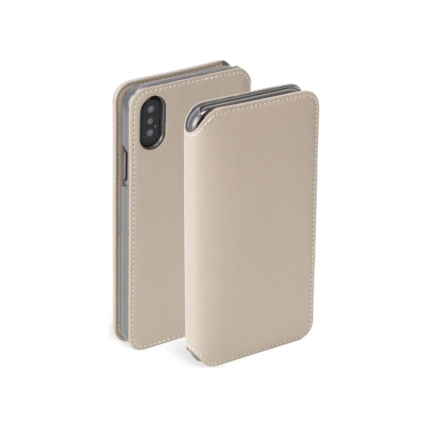 Krusell Pixbo 4 Card SlimWallet Apple iPhone XS Max beige