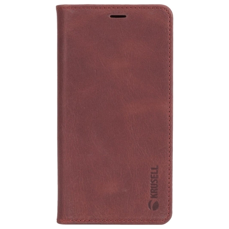 Krusell Sunne 4 Card FolioWallet Apple iPhone XS Max vintage red
