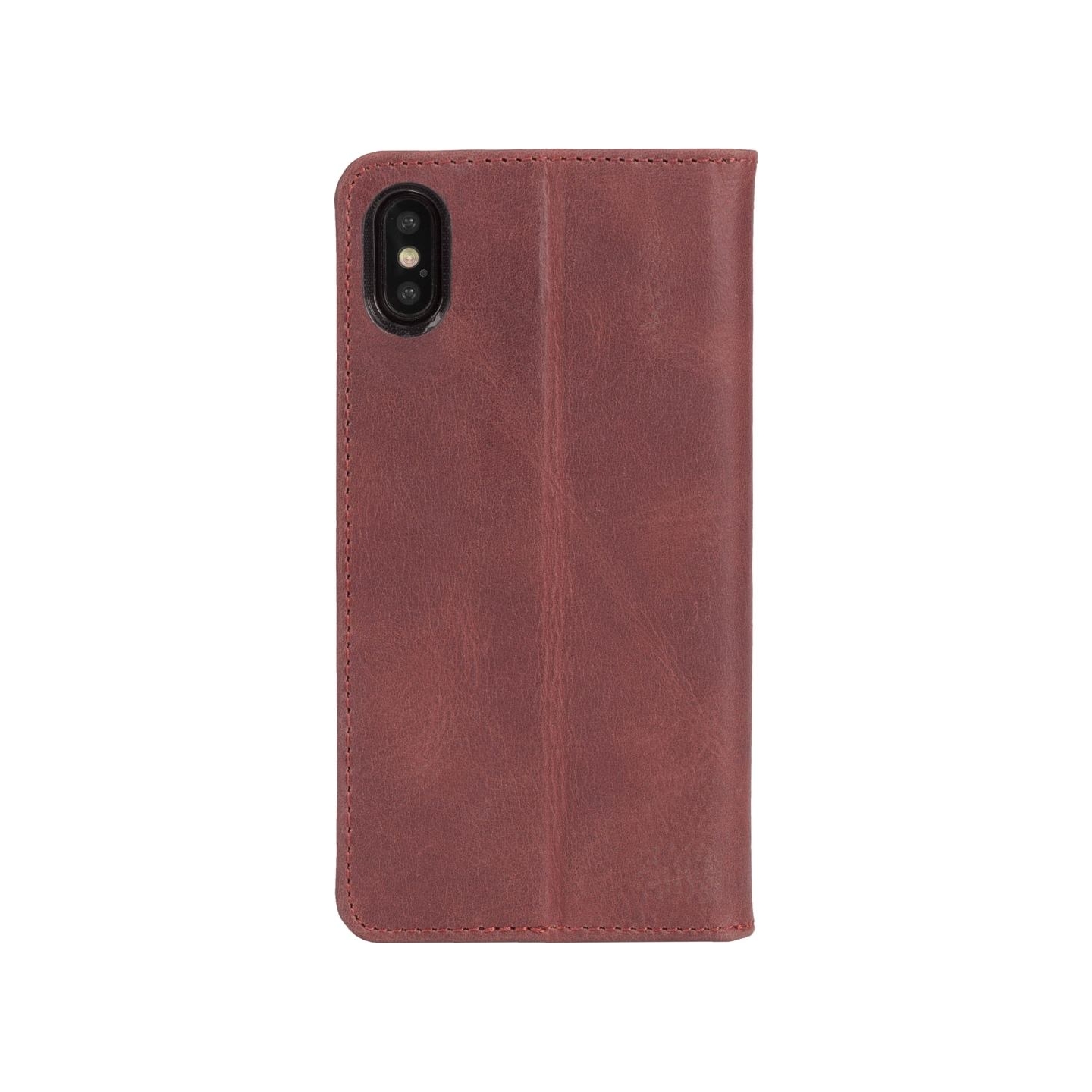 Krusell Sunne 4 Card FolioWallet Apple iPhone XS Max vintage red