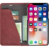Krusell Sunne 4 Card FolioWallet Apple iPhone XS Max vintage red