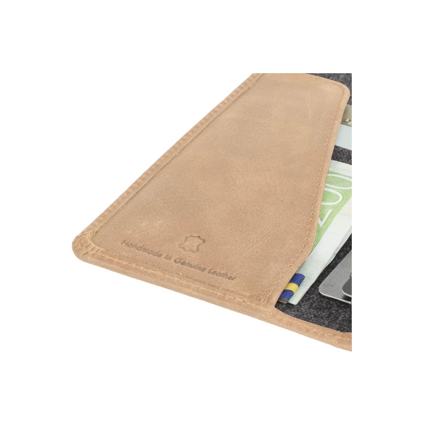 Krusell Sunne 4 Card FolioWallet Apple iPhone XS Max vintage nude