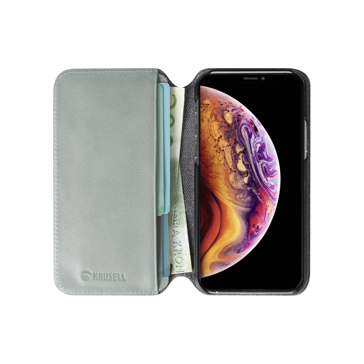 Krusell Sunne PhoneWallet Apple iPhone 11 Pro vintage grey