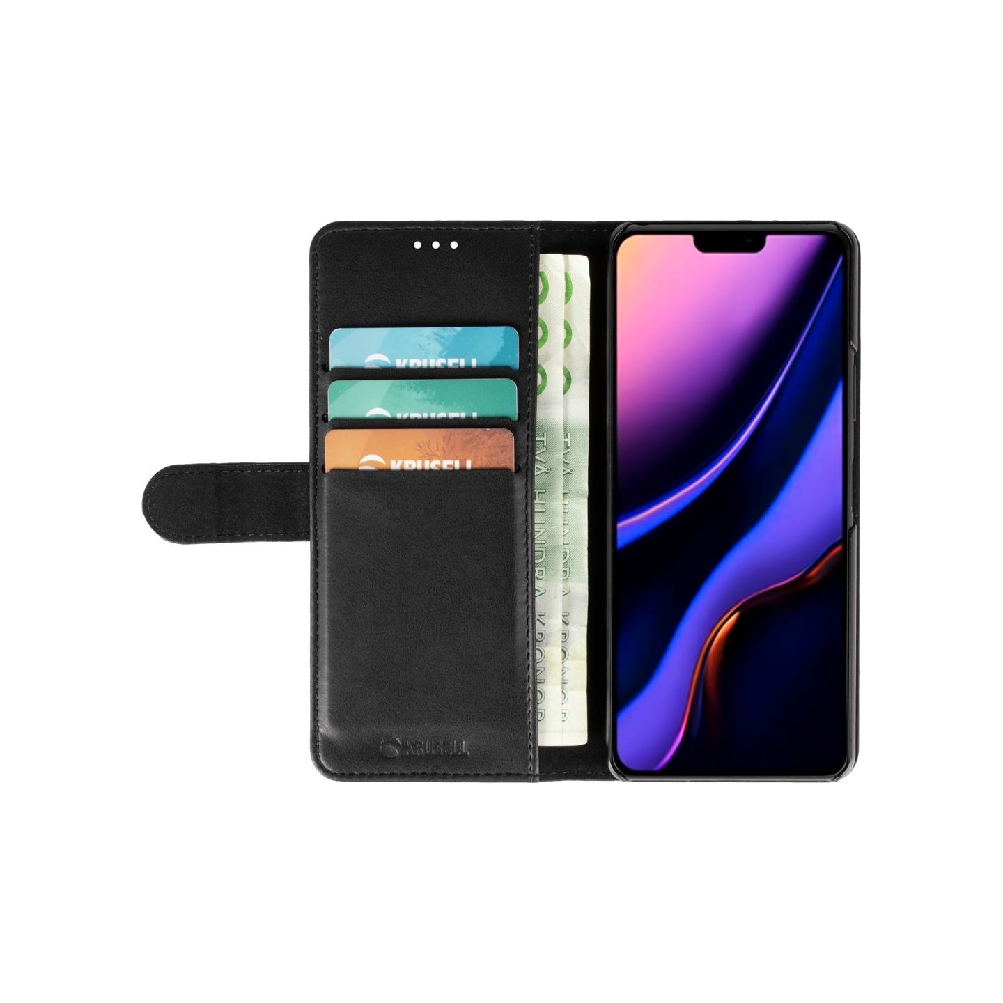 Krusell PhoneWallet Apple iPhone 12 Pro Max black