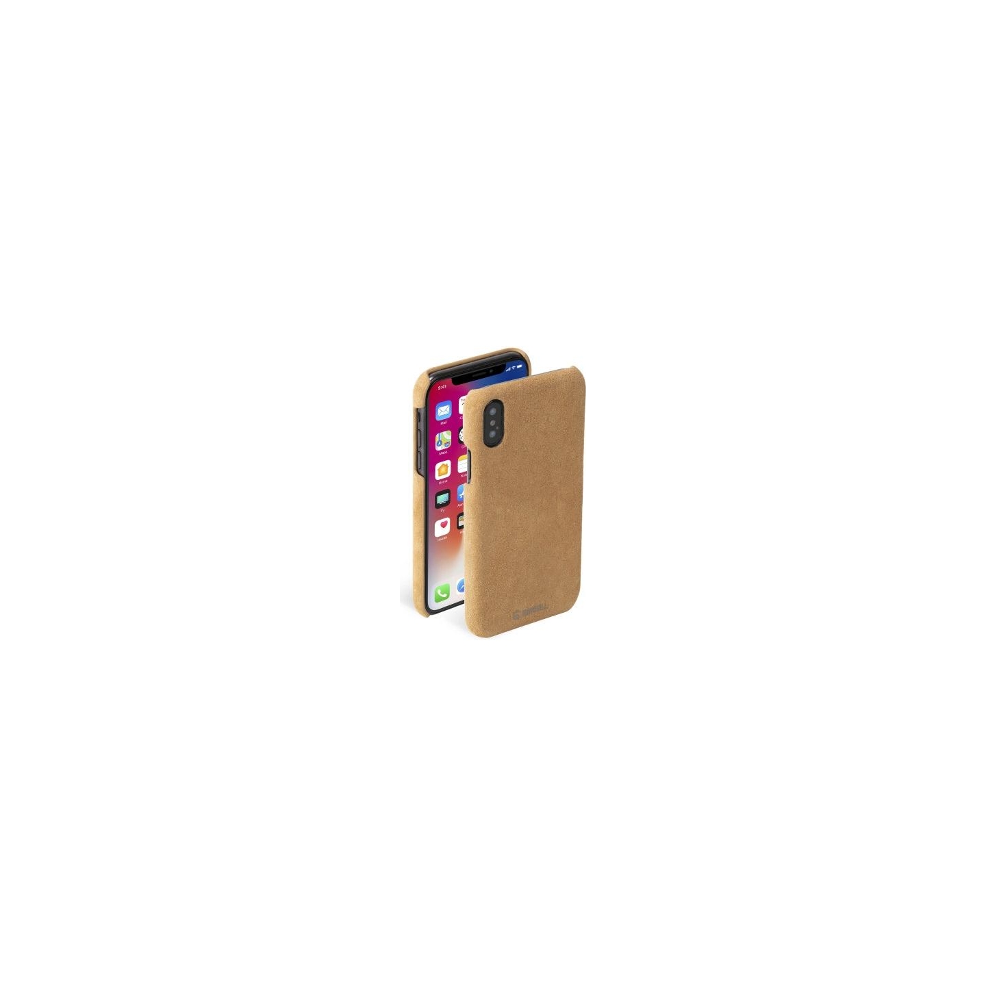 Krusell Broby Cover Apple iPhone XS cognac