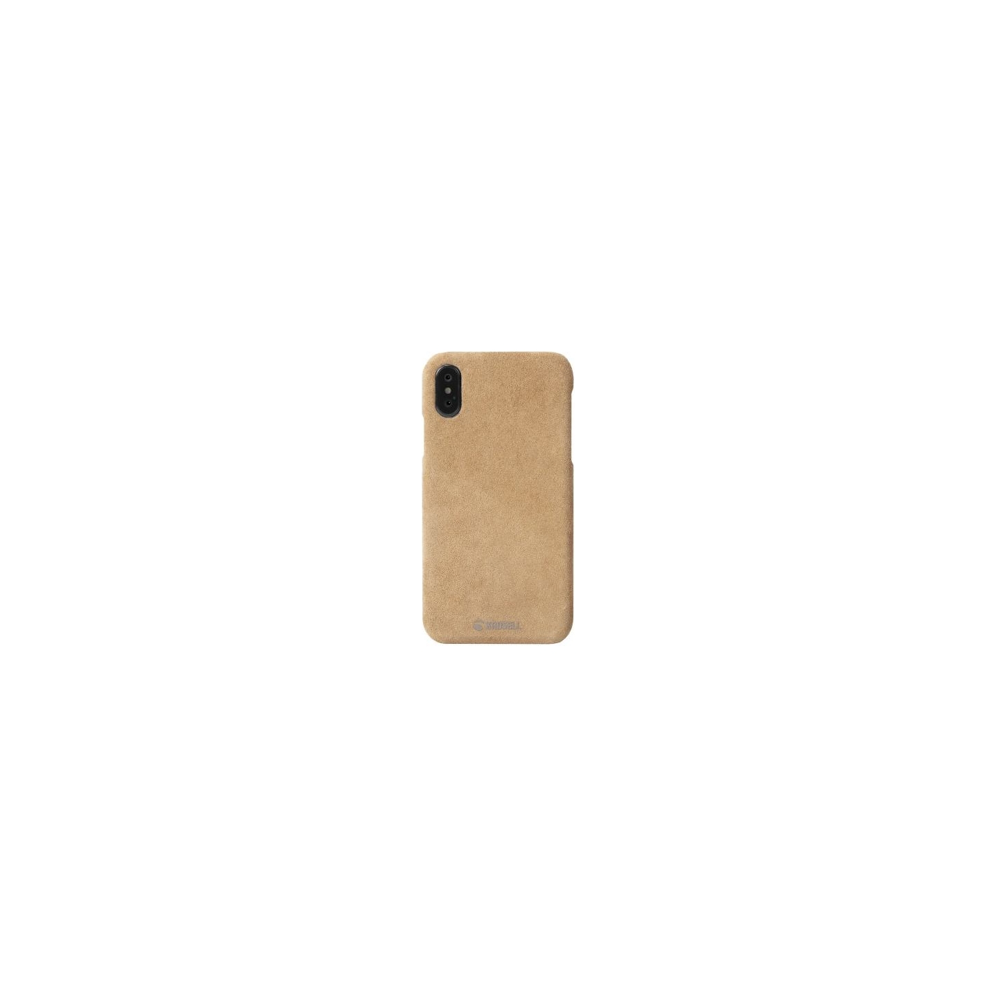 Krusell Broby Cover Apple iPhone XS cognac