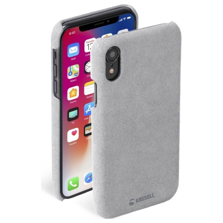 Krusell Broby Cover Apple iPhone XS Max light grey