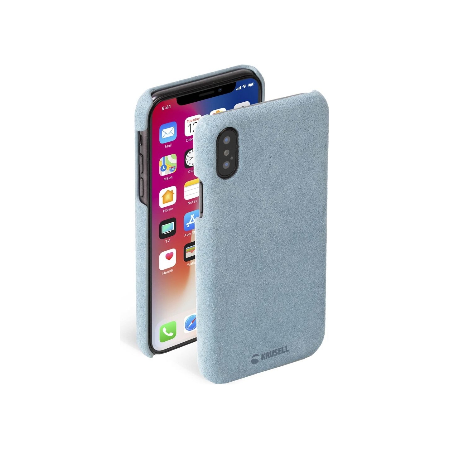 Krusell Broby Cover Apple iPhone XS Max blue