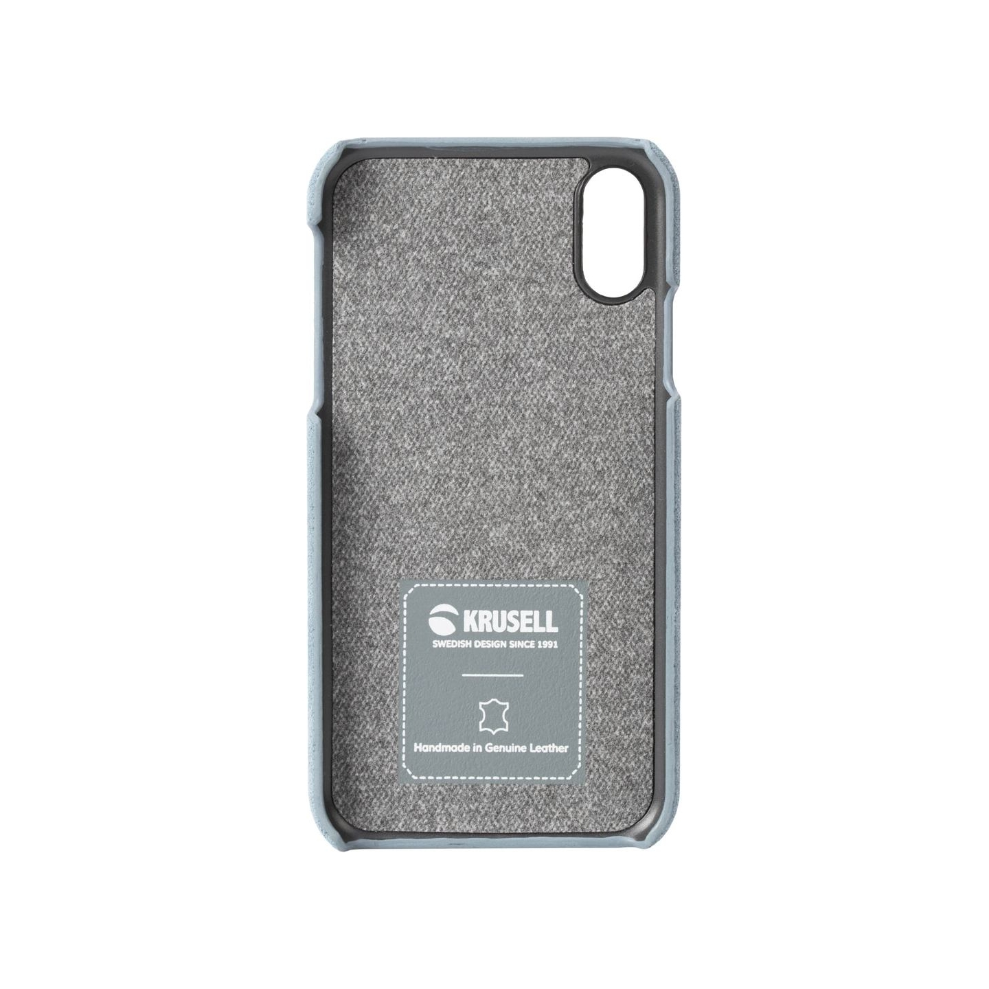 Krusell Broby Cover Apple iPhone XS Max blue