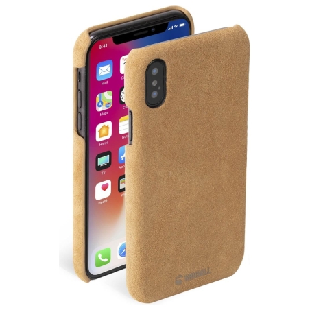 Krusell Broby Cover Apple iPhone XS Max cognac