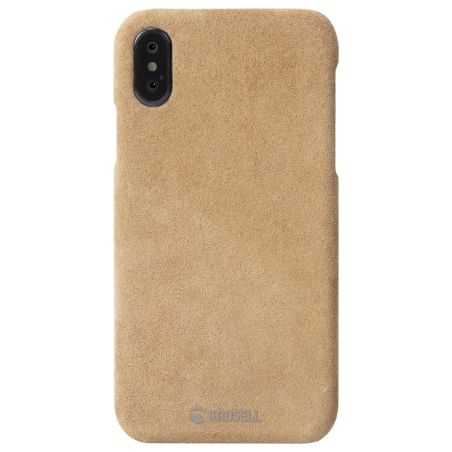 Krusell Broby Cover Apple iPhone XS Max cognac