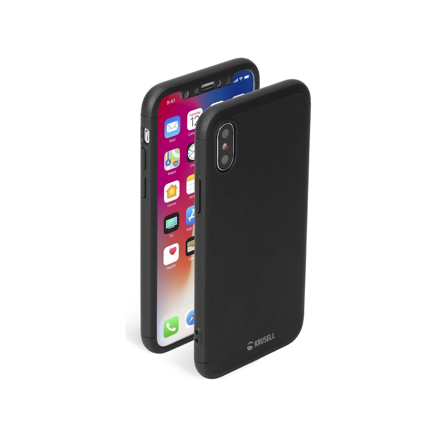 Krusell Arvika 3.0 Cover Apple iPhone XS Max black