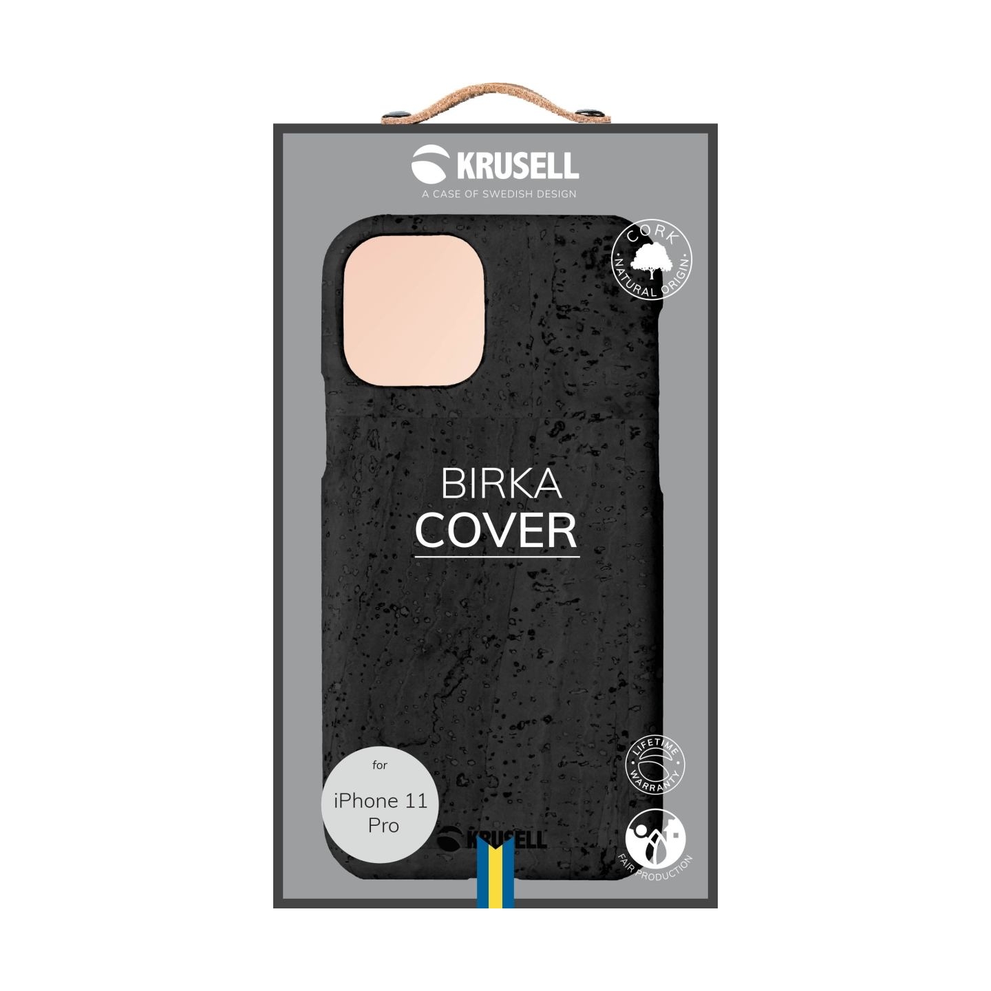 Krusell Birka Cover Apple iPhone 11 Pro black