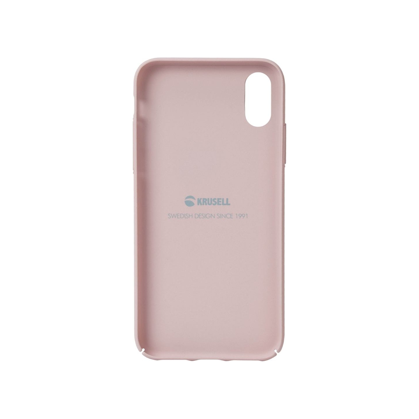 Krusell Sandby Cover Apple iPhone XS dusty pink
