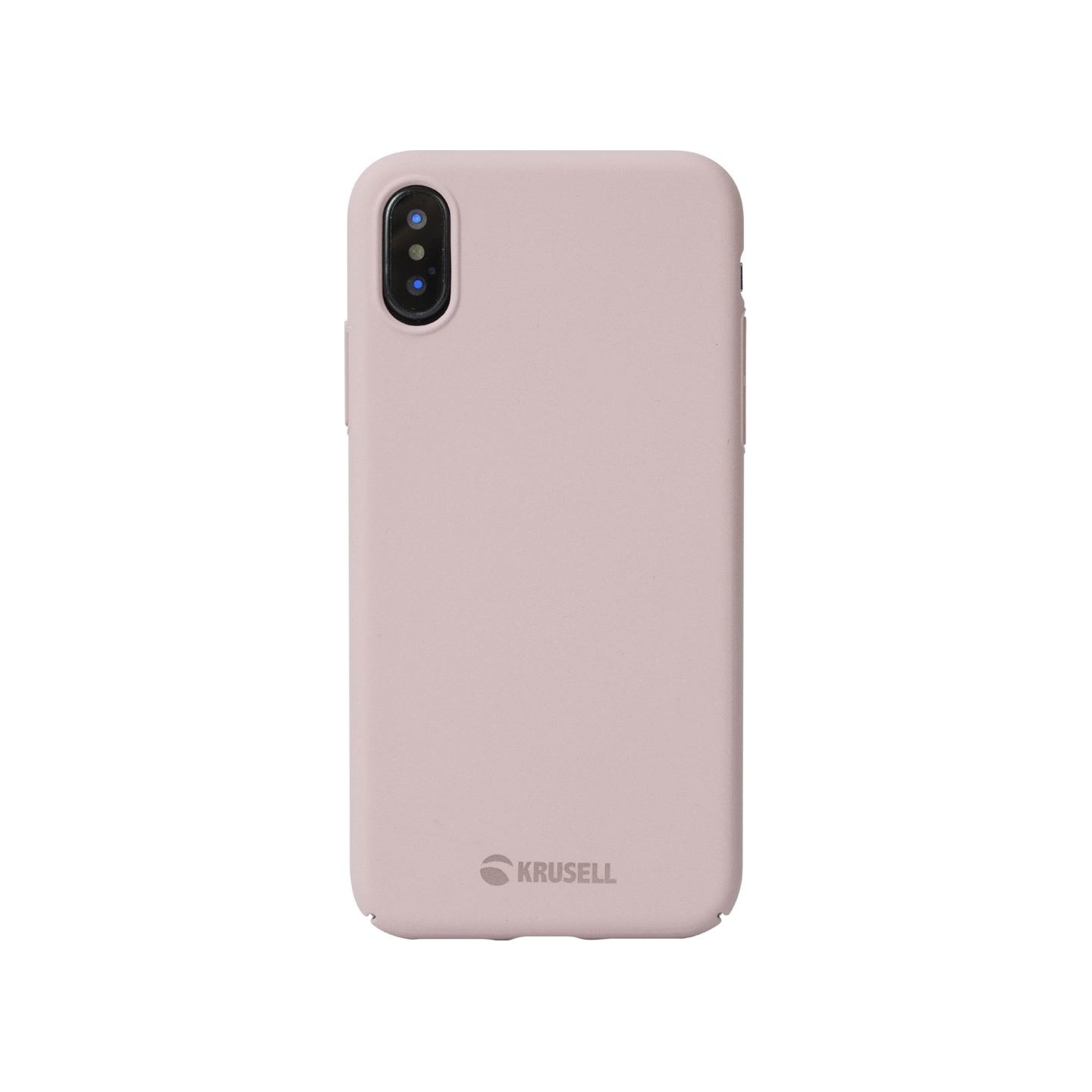 Krusell Sandby Cover Apple iPhone XS dusty pink