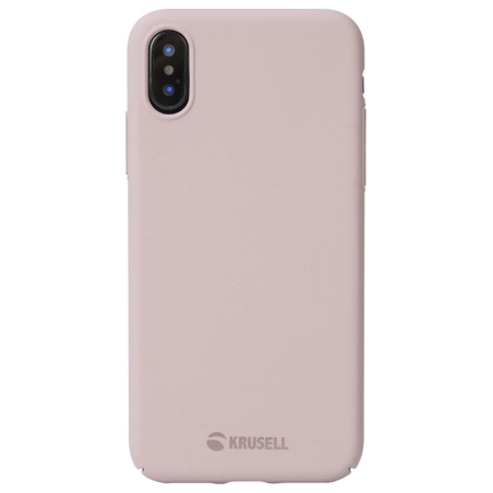 Krusell Sandby Cover Apple iPhone XS Max dusty pink